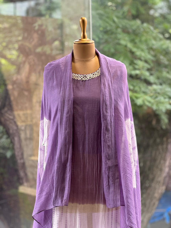 Purple Cape Set
