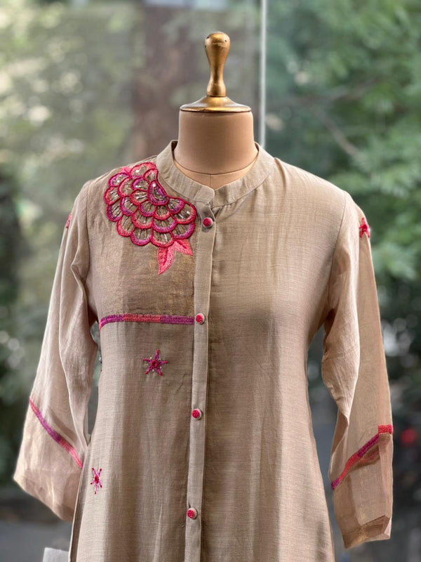 Cement Beads Work Co Ord