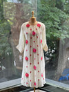 Half White Hand Weaving Suit