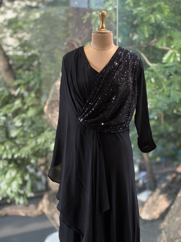 Black Shimmer Gown