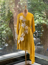 Stylish Yellow Tie Knot Co Ord