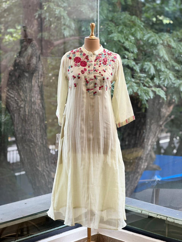 Pastel Green Mul Tunic