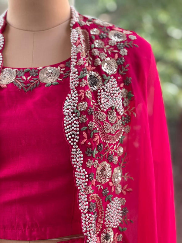Pink Cape Set