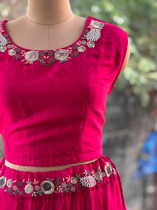 Pink Cape Set