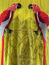 Parrot Green Dupatta Set