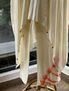 Orange Shibori Printed Co Ord