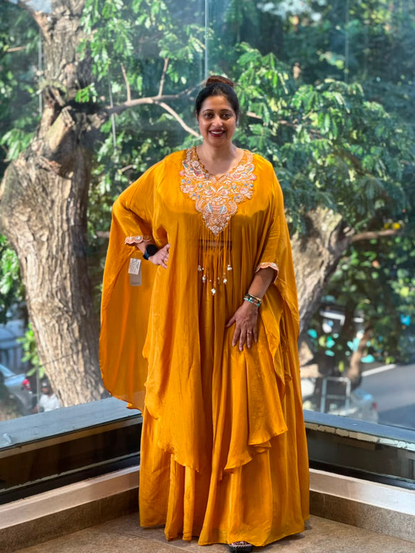 Yellow Skirt Set