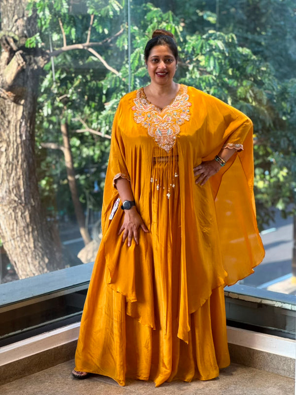 Yellow Skirt Set