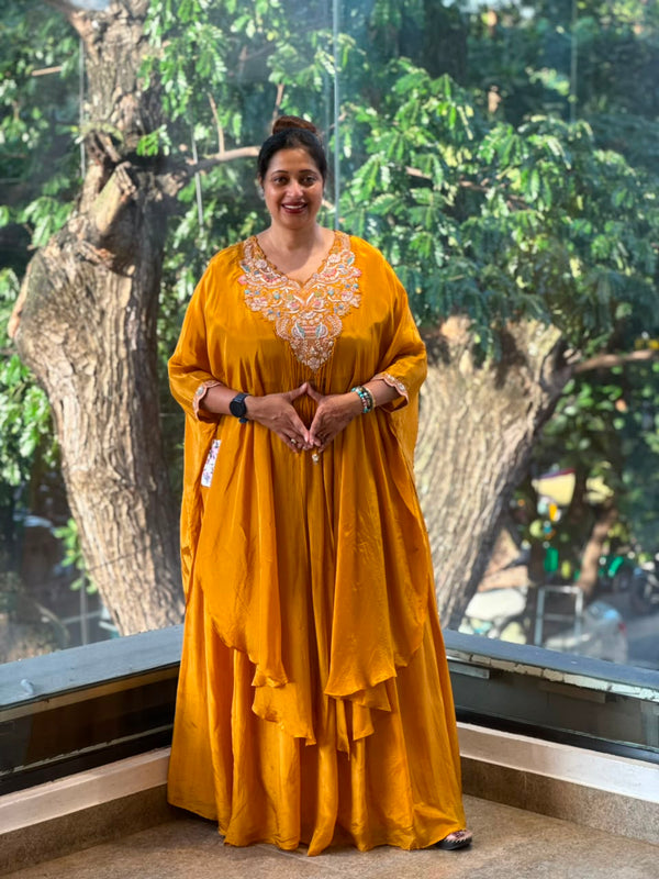 Yellow Skirt Set