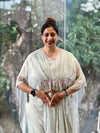 Cream Tissue Kaftan Co Ord