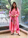Pink Digital Printed Co Ord