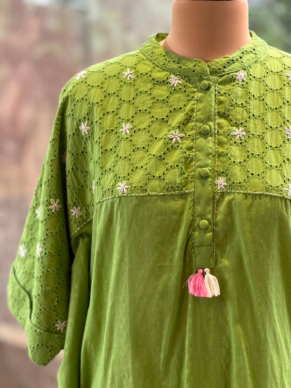 Green Kaftan Co Ord