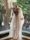 Silver Glass Tissue Suit