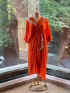 Orange Kaftan Tunic