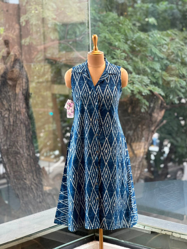 Indigo Printed Tunic
