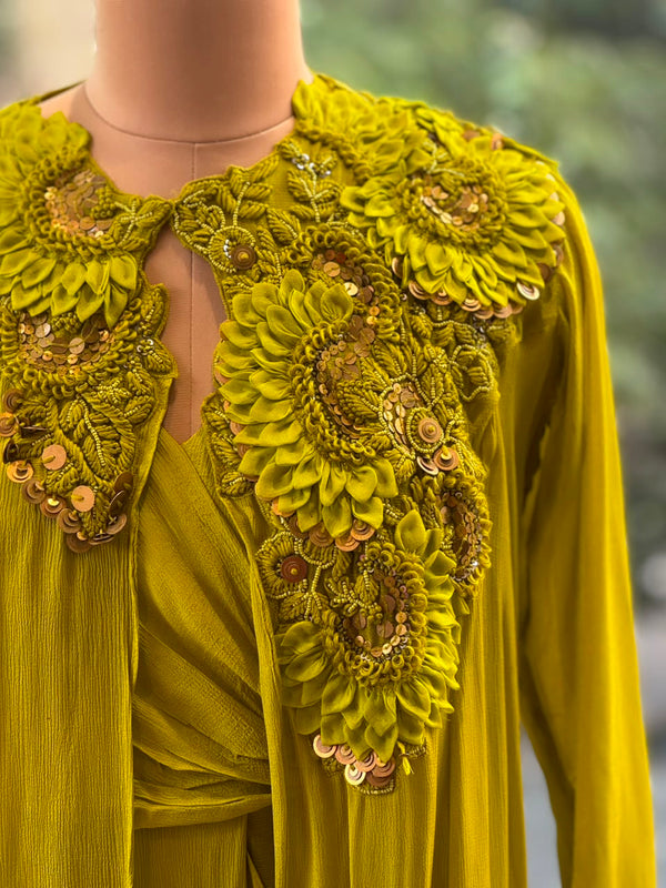 Green Jacket Set