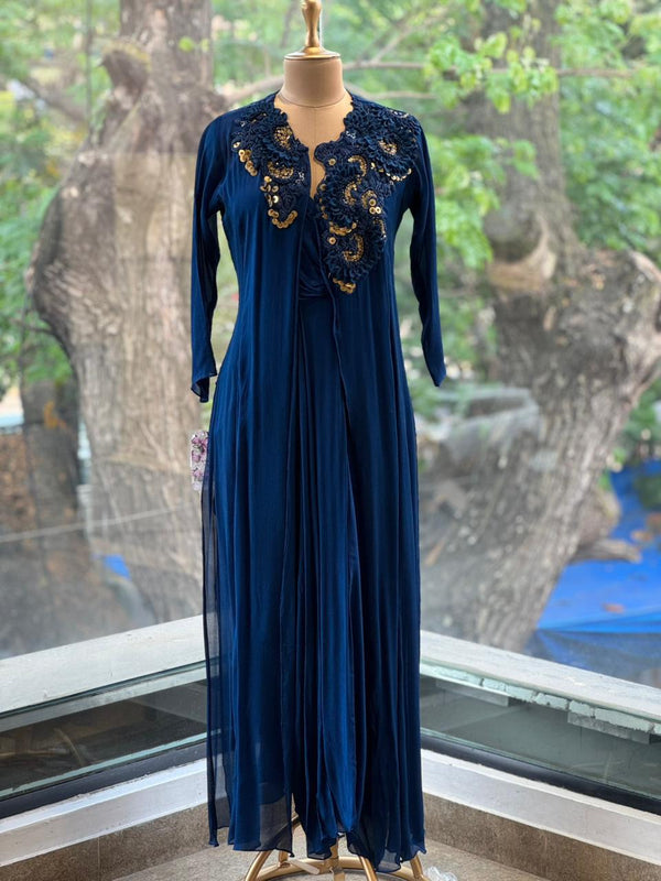 Blue Jacket Set