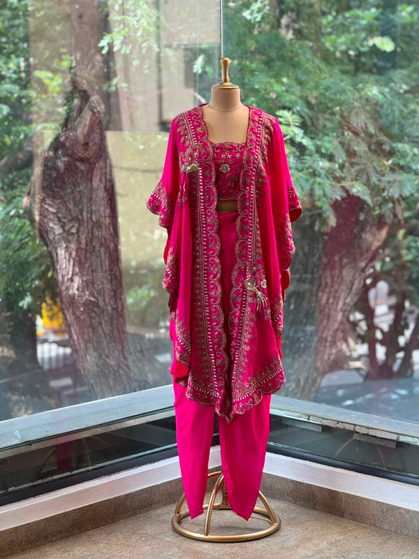 Pink Cape Set
