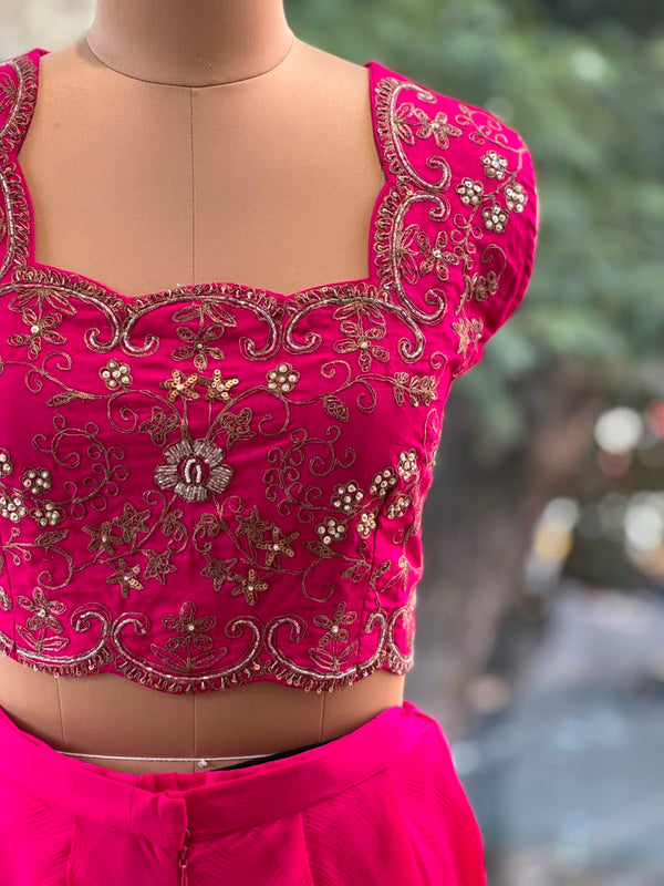 Pink Cape Set