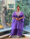Purple Kaftan Set
