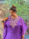 Purple Kaftan Set