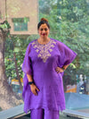 Purple Kaftan Set