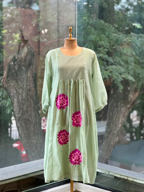 Pista Green Mul Tunic