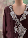 Coffee Brown Gown