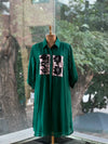 Green Collared Neck Tunic
