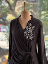 Black Asymmetrical Tunic