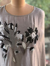 Grey Skirt Set