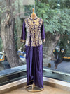 Purple Skirt Set