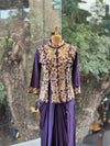 Purple Skirt Set