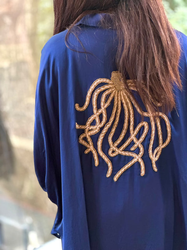 Royal Blue Kaftan Co Ord