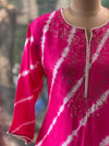Pink Leheriya C o Ord