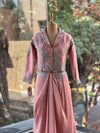 Pink Tissue Skirt Set