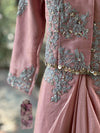 Pink Tissue Skirt Set