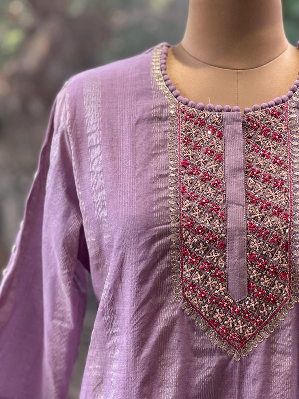 Lilac Mul Suit