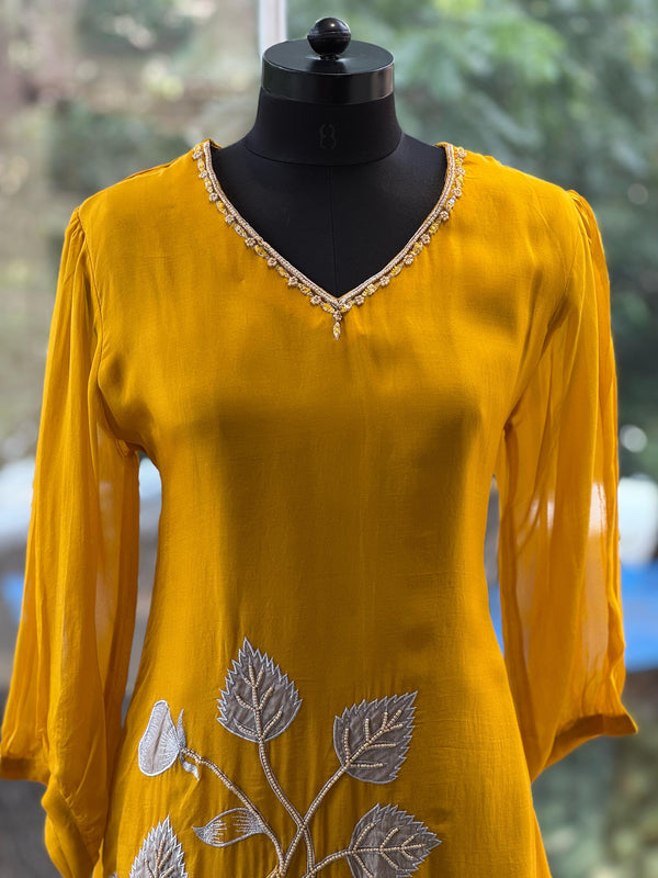 Yellow Patch Work Co Ord