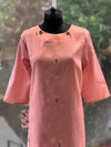 Pink Embroidered Tunic