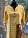 Yellow Checks Tunic