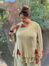 Pista Green Palazzo Set