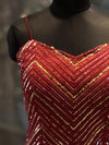 Maroon Taari Work Lehenga Set