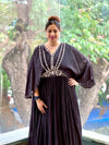 Black Kaftan Style Gown