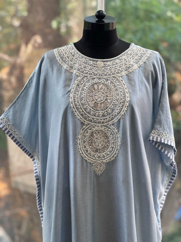 Blue Kaftan Co Ord