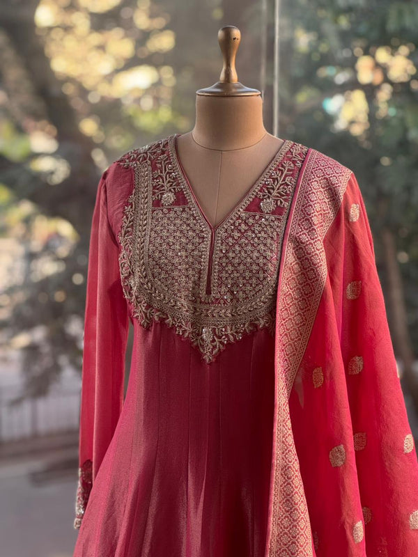 Pink Tissue Gown