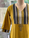 Mustard Yellow V Neck Tunic