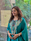 Green Shaded Skirt set