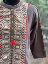 Grey Printed Tunic