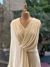 Cream Shimmer Gown